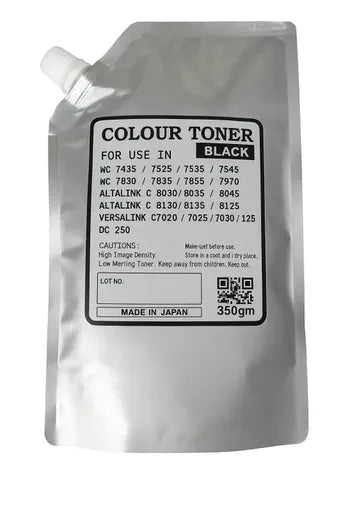Xerox WC 7435 7525 7535 Black Toner Replacement 350g - TONERS